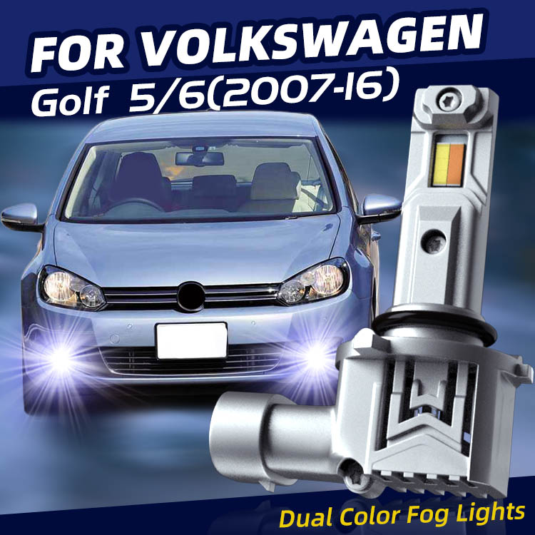 Colour Changing Bulb - 2xCar LED Lampu Kabut Depan Lampu