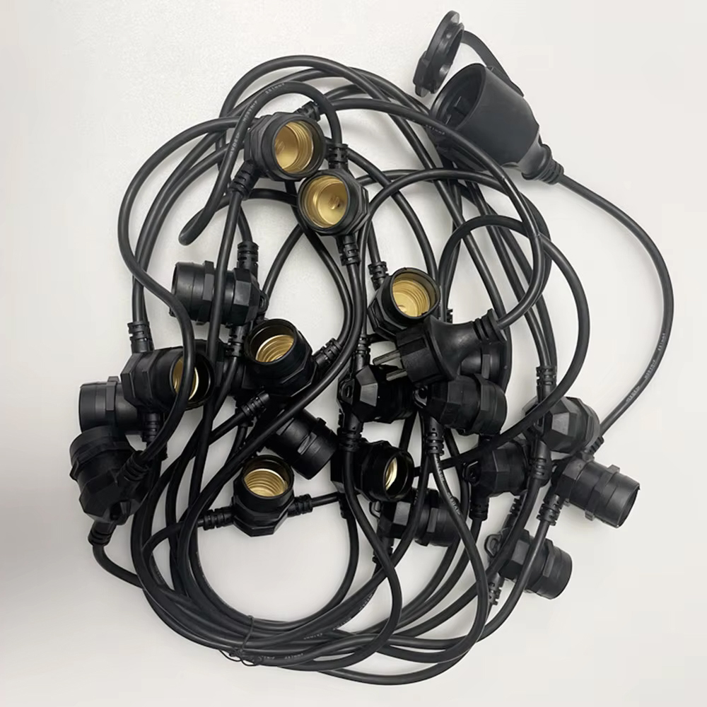 Outdoor Lighting Wedding Decor - Kabel LED 10M Kelas Komersial Tahan