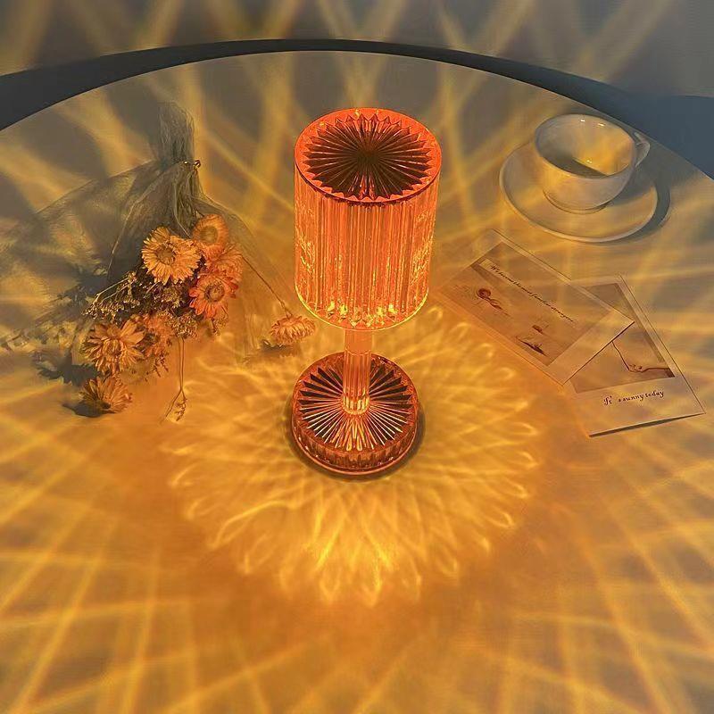 Lighting Decoration Ideas For Home - Lampu Meja Kristal Mewah Modern Bingkai