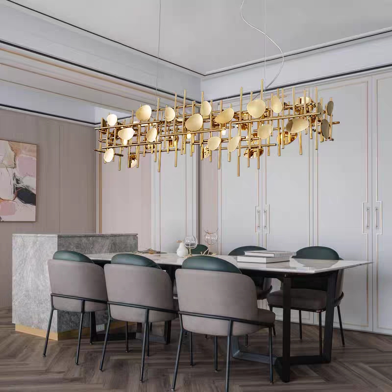 Lighting Decoration Ideas For Home - Lampu Gantung LED Desain Geometris untuk