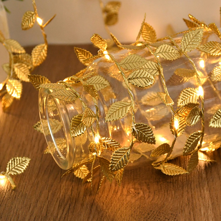 Outdoor Lighting Wedding Decor - Lampu Peri Tali Kawat Tembaga Rotan