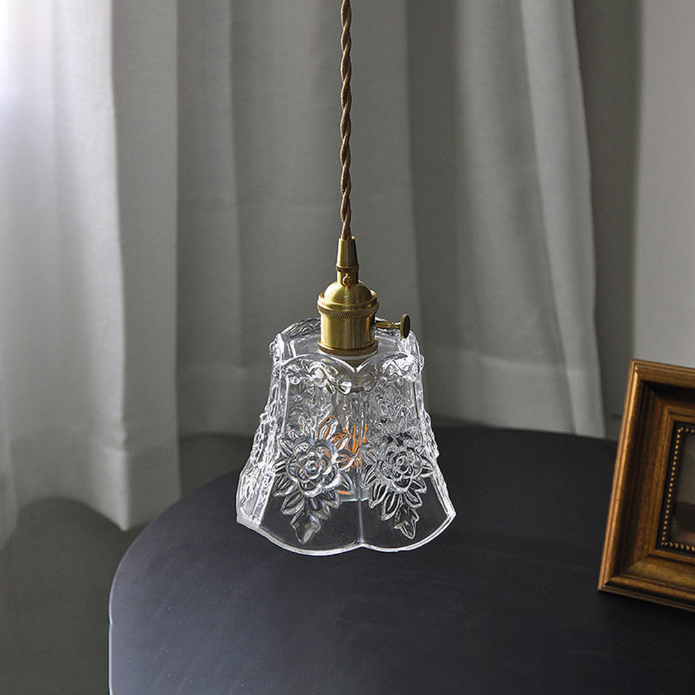Lighting Decoration Ideas For Home - Lampu Gantung Kaca Retro Elegan Warna