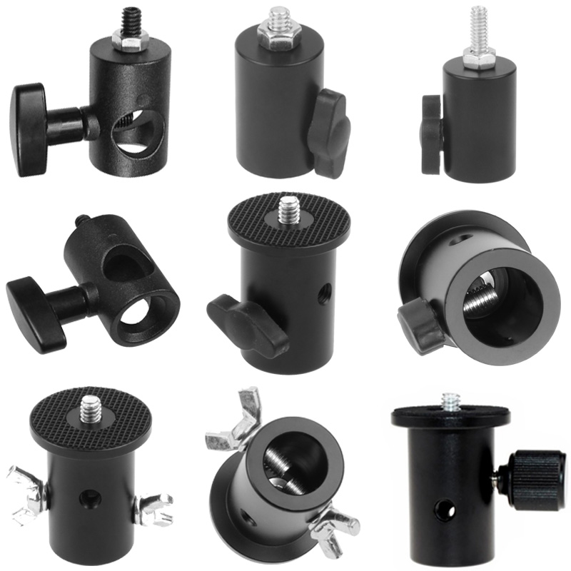 Lighting Gallery - Adaptor dudukan lampu Tripod 1/4 