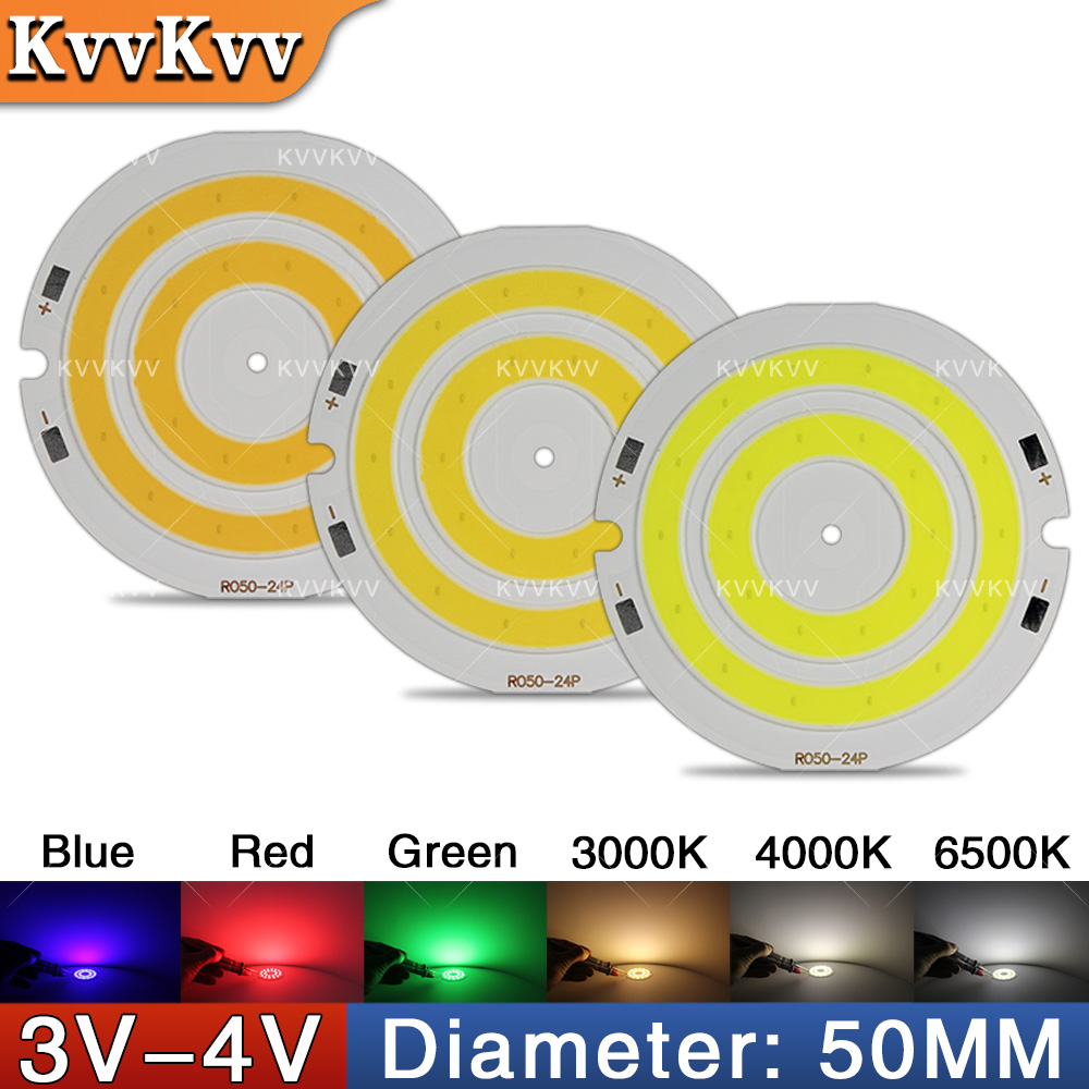 Lighting Decor House - Bagian Lampu LED COB Bulat 3V