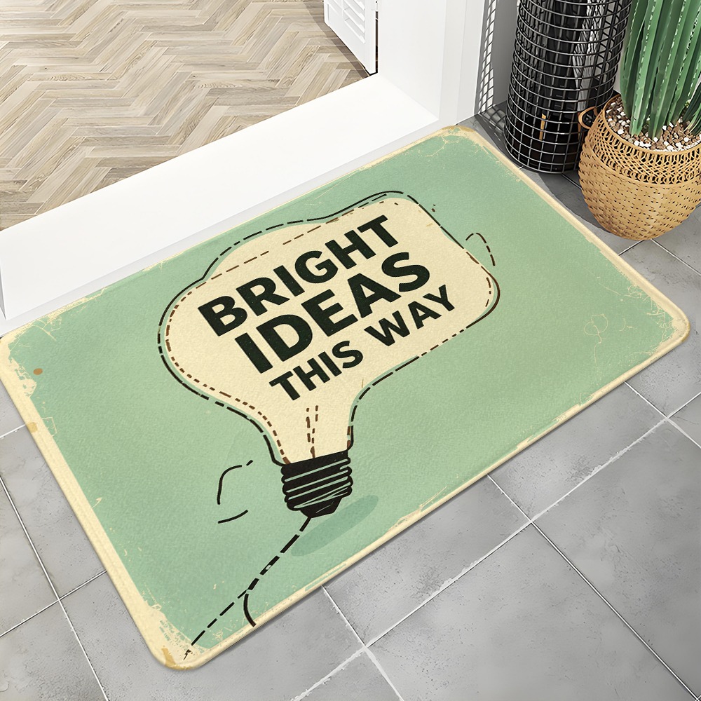 Lighting Decoration Ideas For Home - Keset Pintu Bright Ideas Light Bulb,