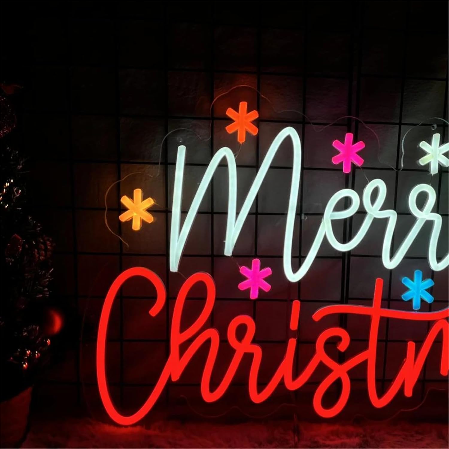 Lampu Neon Selamat Natal denga - Lighting Decoration Ideas For Home ulasan dan harga