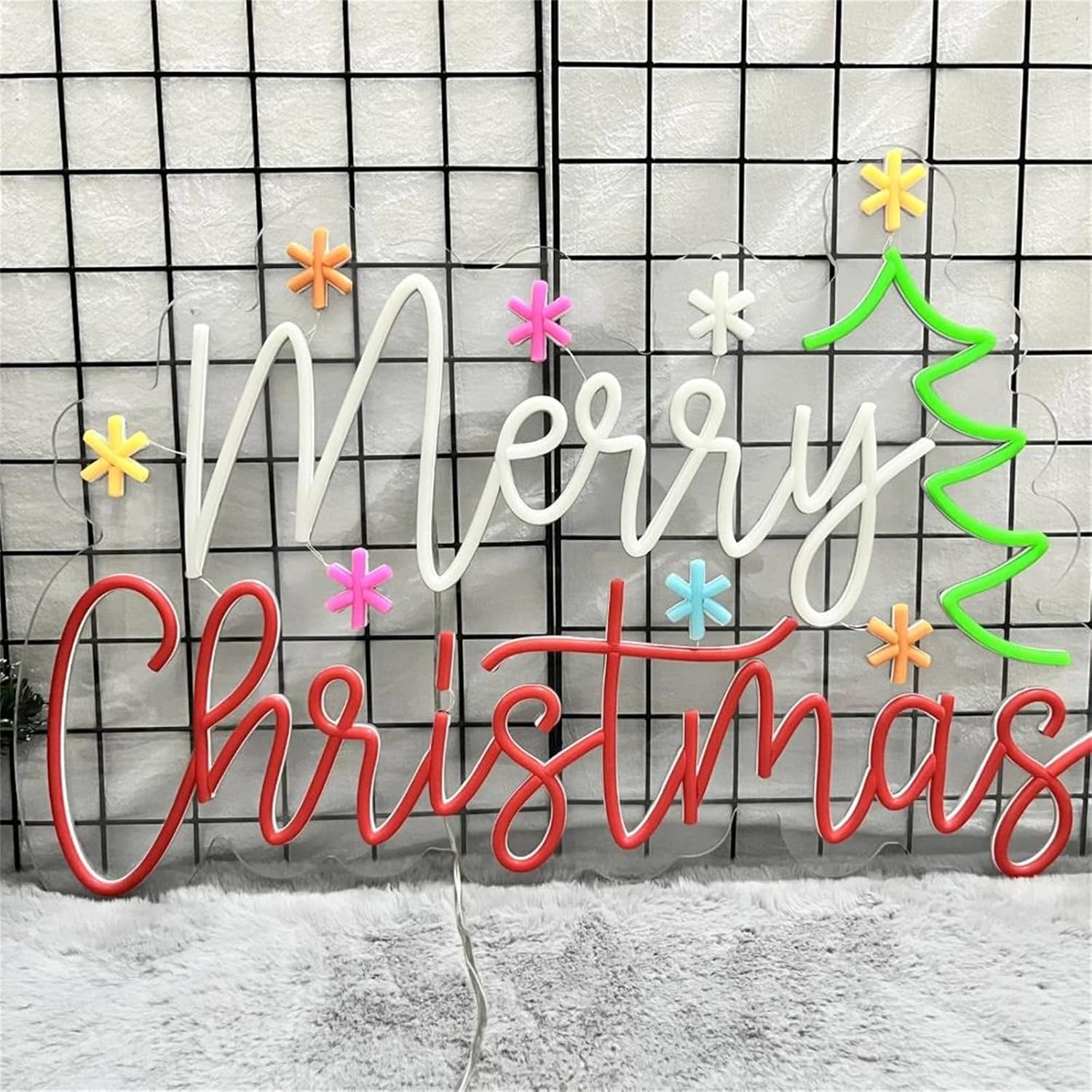 Lampu Neon Selamat Natal denga - Lighting Decoration Ideas For Home ulasan dan harga
