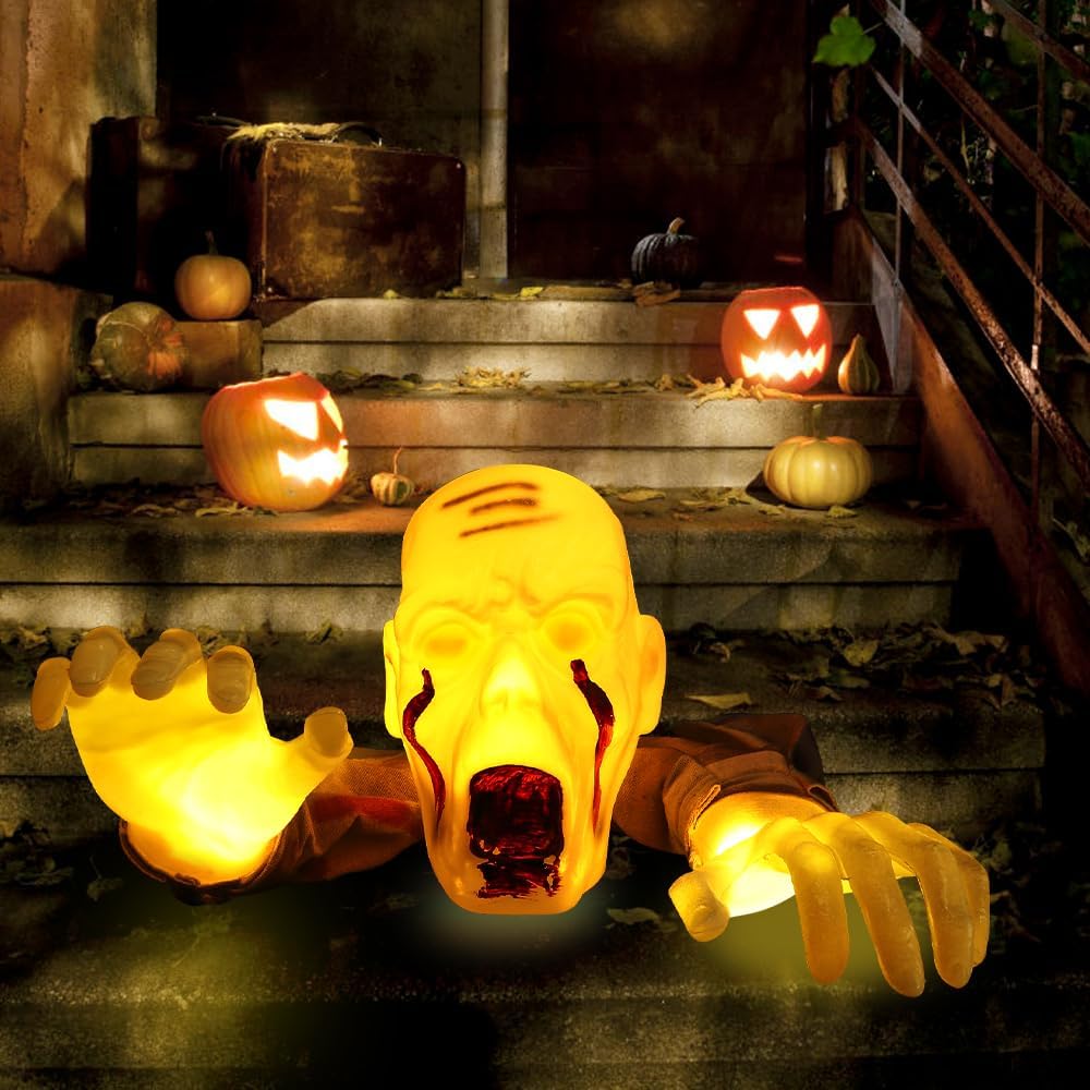 Patung Zombie Realistis Dekora - Lighting Decor House ulasan dan harga