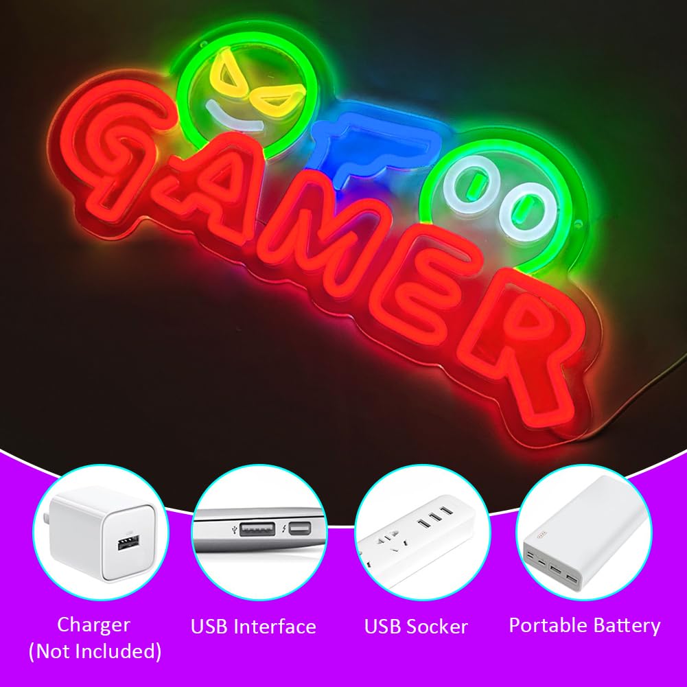 Lampu Dinding LED Neon Sign Ga - Lighting Decor For Wedding ulasan dan harga