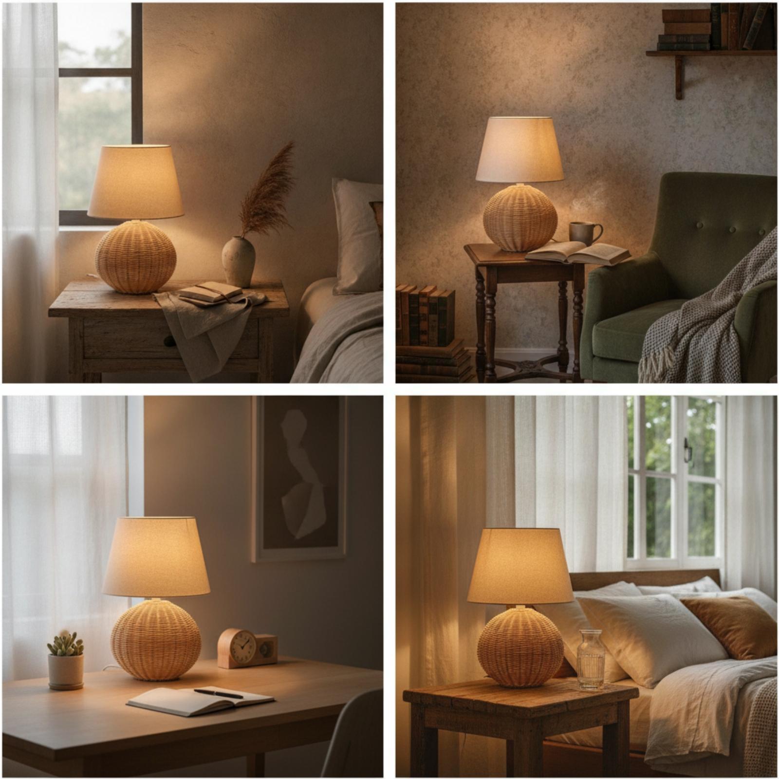 Lampu Meja Samping Tempat Tidu - Decor Lighting & Decor Fires Photos ulasan dan harga