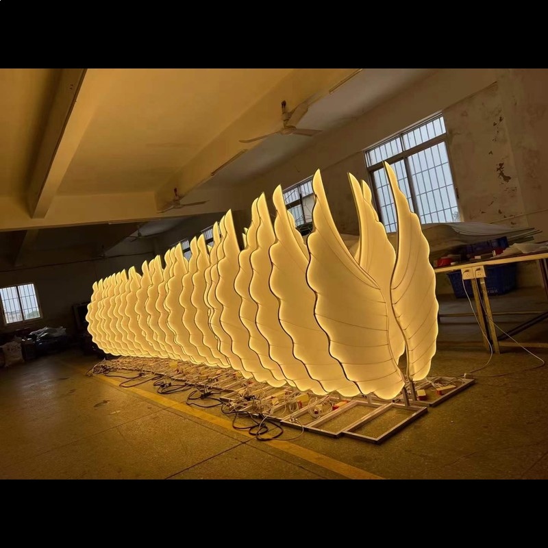 Sayap Malaikat Bercahaya Lampu - Lighting Decor For Wedding ulasan dan harga