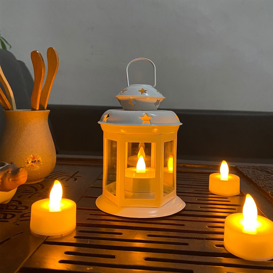 Lampu lilin gantung ornamen le - Outdoor Lighting Wedding Decor ulasan dan harga