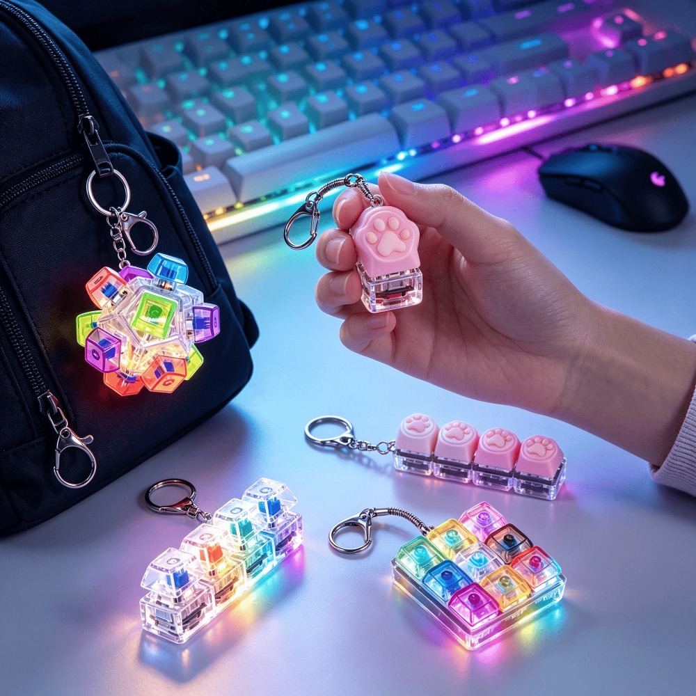 Gantungan Kunci LED Keyboard d - Lighting Decoration Ideas For Home ulasan dan harga
