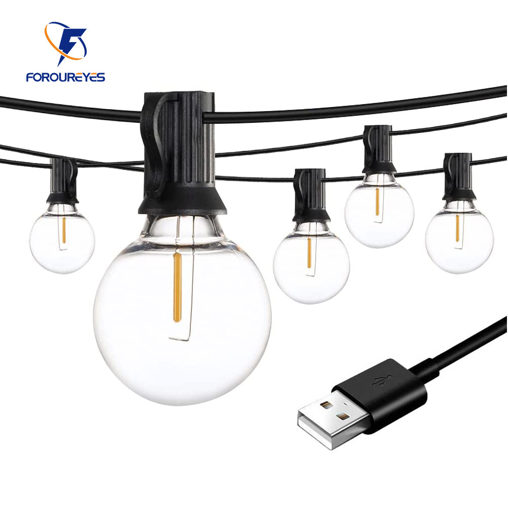 Lampu LED USB 30M 15M 7.6M 5V  - Outdoor Lighting Wedding Decor ulasan dan harga