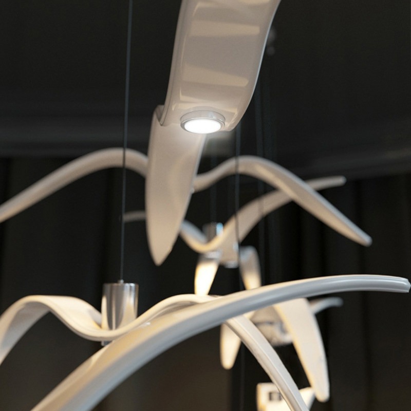 Lampu Resin Burung Terbang Nor - Lighting Decor Store ulasan dan harga
