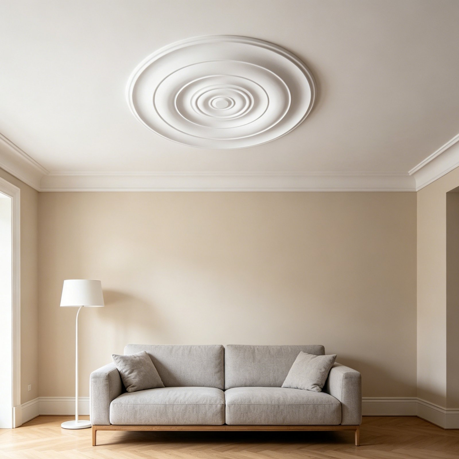 Medali Plafon Bulat Desain Ero - Lighting Decor ulasan dan harga