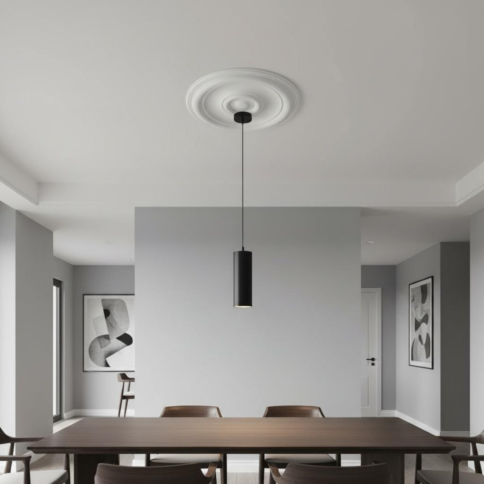 Medali Plafon Bulat Desain Ero - Lighting Decor ulasan dan harga
