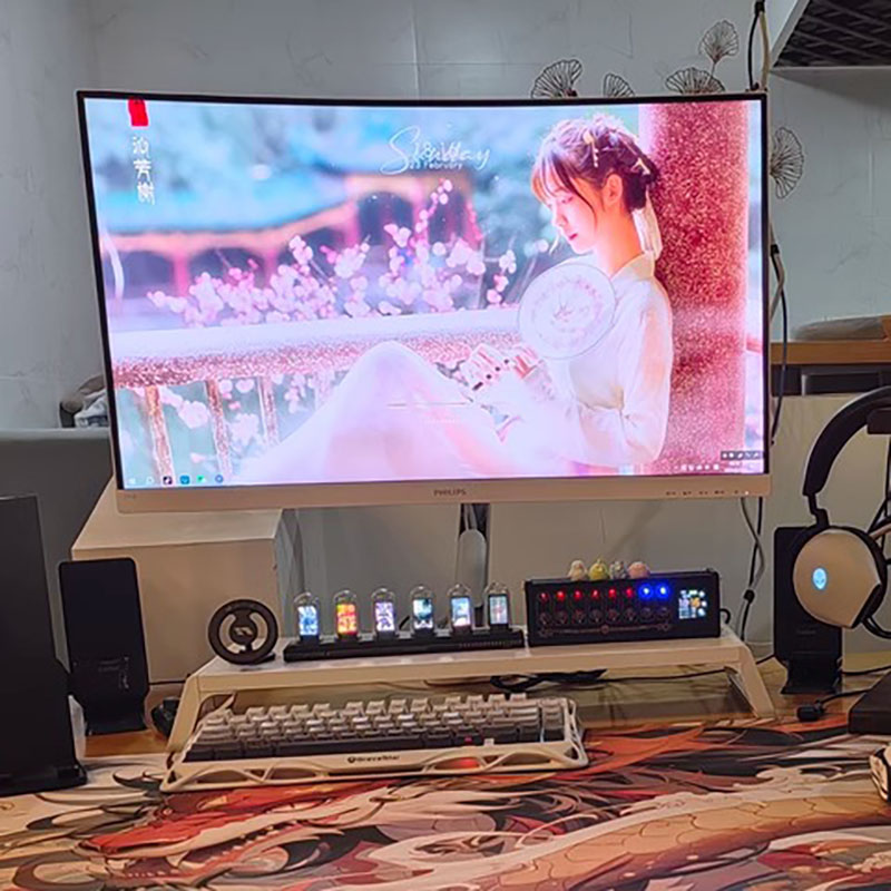 Jam Tabung Nixie RGB LED Menya - Lighting Decoration Ideas For Home ulasan dan harga