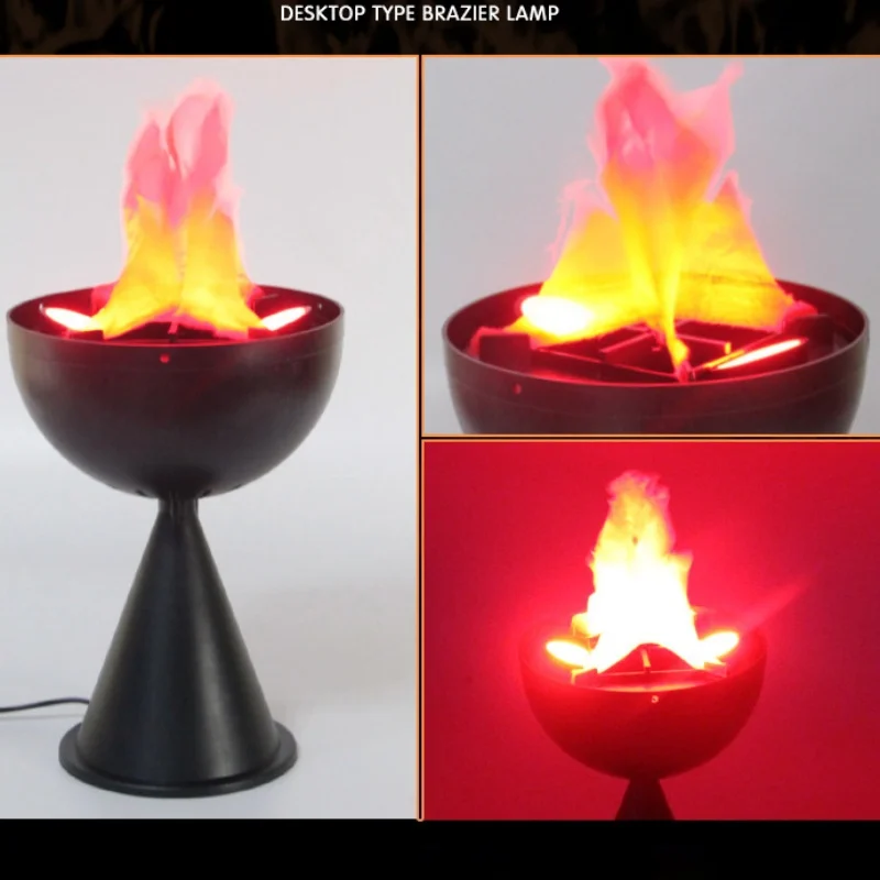 Lampu Api Palsu 3D Simulasi De - Lighting Decor House ulasan dan harga