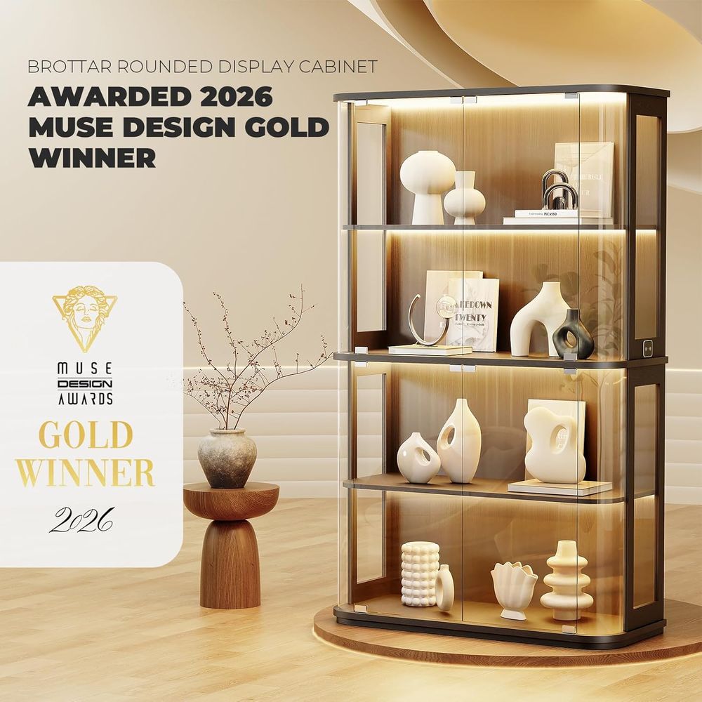 Lemari Pajangan Besar Berbentu - Lighting & Home Decor Studio ulasan dan harga