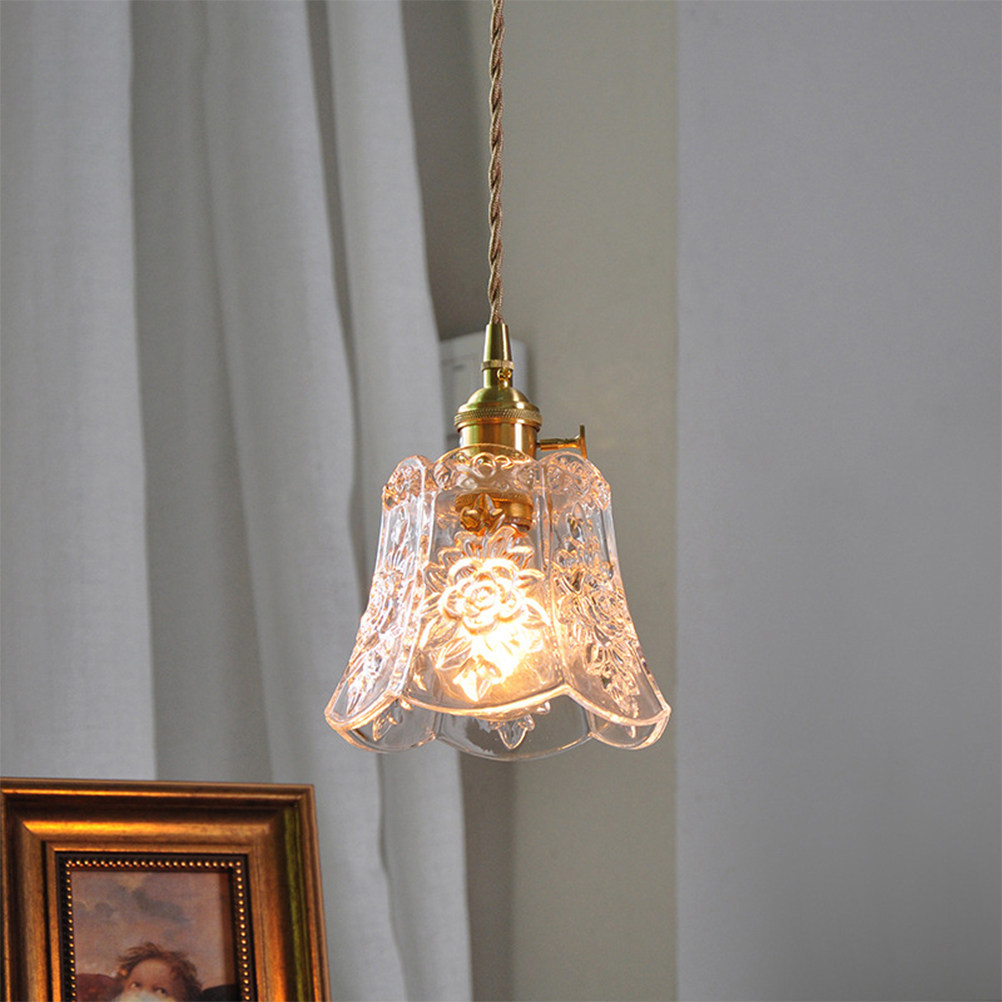 Lampu Gantung Kaca Retro Elega - Lighting Decoration Ideas For Home ulasan dan harga