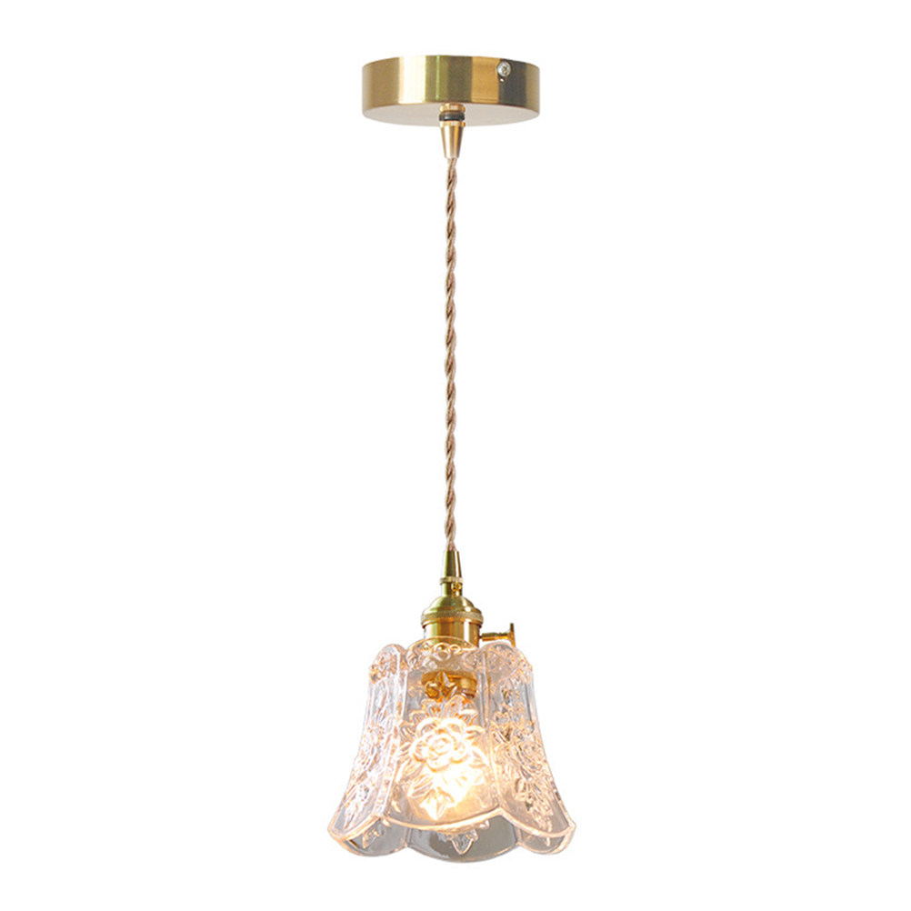 Lampu Gantung Kaca Retro Elega - Lighting Decoration Ideas For Home ulasan dan harga