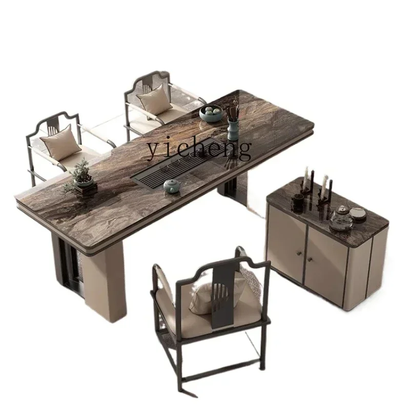 r5.13 meja teh papan batu mewa - Lighting & Home Decor Studio ulasan dan harga