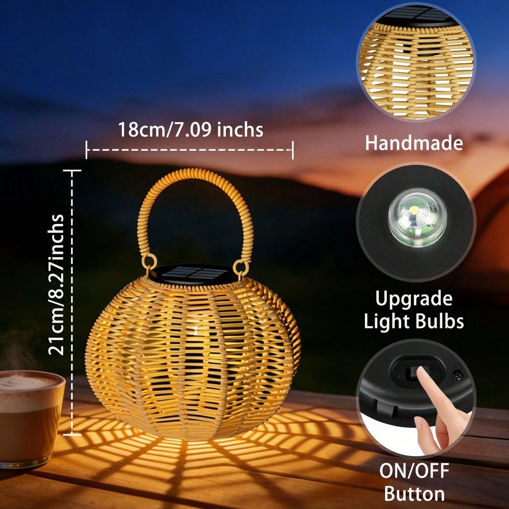Lampu Ambient Tenaga Surya Rot - Outdoor Lighting Wedding Decor ulasan dan harga