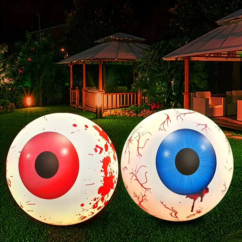 Bola Mata Tiup Halloween LED R - Lighting Decor House ulasan dan harga