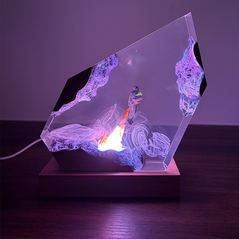 Lampu Meja Resin Figur Anime S - Lighting Decor For Wedding ulasan dan harga