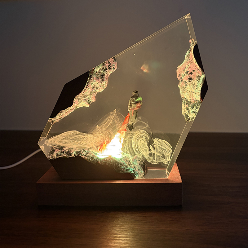 Lampu Meja Resin Figur Anime S - Lighting Decor For Wedding ulasan dan harga