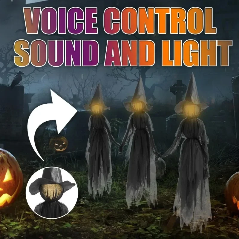 Dekorasi Halloween Penyihir Be - Lighting Decor House ulasan dan harga