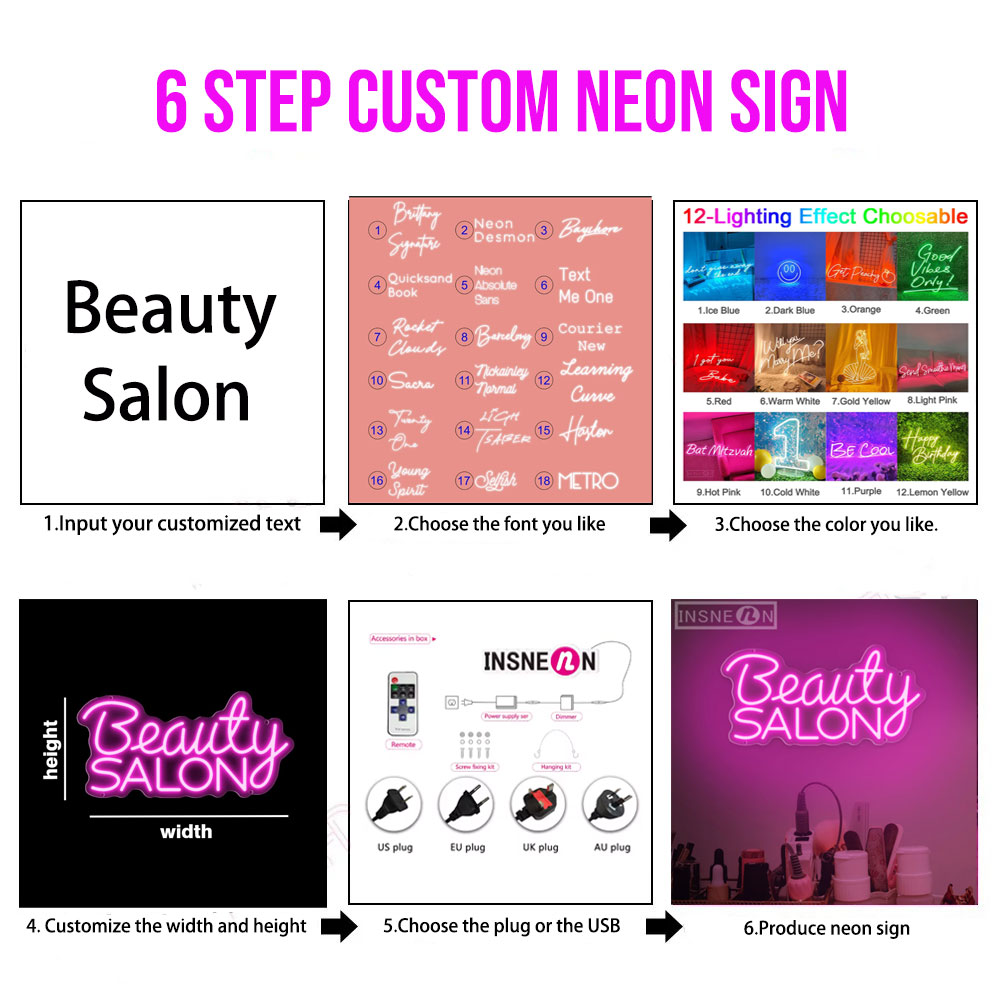 Lampu Neon LED Kustom, Lampu L - Lighting Decor For Wedding ulasan dan harga
