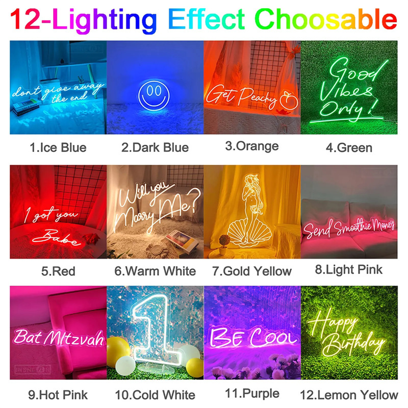 Lampu Neon LED Kustom, Lampu L - Lighting Decor For Wedding ulasan dan harga