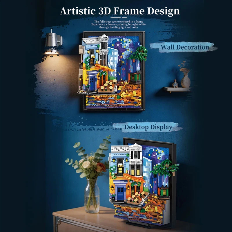 2678PCS Bingkai Gambar Kafe La - Lighting Decoration Ideas For Home ulasan dan harga