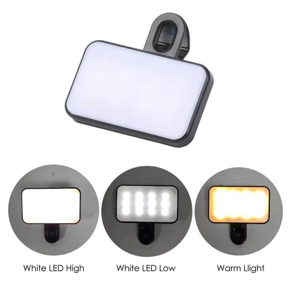 Lampu Selfie LED Mini 3 Mode W - Lighting Gallery ulasan dan harga